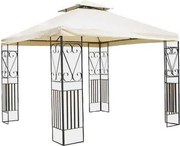 MARICA - gazebo da giardino in acciaio