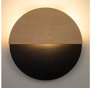 Applique a LED LUNA LED/7W/230V diametro 26 cm nero/beige