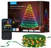 Govee - Catena natalizia a LED RGBICW per esterni 2700-6500K 20m Wi-Fi Matter IP66