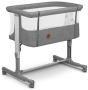 Lionelo - Culla per bambini 3in1 AURORA grigio scuro