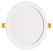 Pannello LED Rotondo 20W 2.000lm Foro Ø205-210mm Osram chip LED Colore Bianco Caldo 3.000K