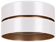 Duolla - Plafoniera DUO 1xE27/15W/230V diametro 40 cm bianco/oro