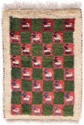 Gabbeh Tappeto persiano 40x60 (Iran) Annodato A Mano