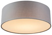 Lampada da soffitto grigio 30 cm con LED - Drum LED