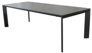 IMPACTO - tavolo allungabile in alluminio 150/200 bianco o antracite