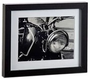 Quadro Con cornice Nero Truciolare (23 x 3 x 28 cm)