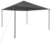 Gazebo Da Giardino 4x4x3 M Antracite 180 G/m² /