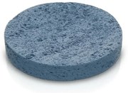 Porta sapone da appoggio turchese cobalto in resina effetto pietra Matera