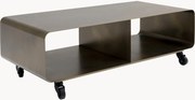 Credenza bassa in metallo con ruote Lounge M