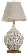 Lampada da tavolo Home ESPRIT Bianco Metallo 50 W 220 V 40 x 40 x 81 cm