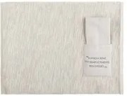 Set tovaglietta con tovagliolo scritta Quotes