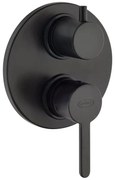 Rubinetto per doccia getto laminare cristallino Cloud nero opaco JACUZZI RUBINETTERIA