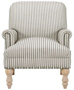 Poltrona in lino beige Jaya - Støraa