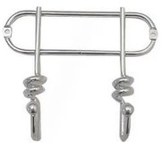 Appendiabiti da parete TWIST 13,5x16,5 cm cromo lucido