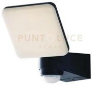 Proiettore led sat antracite 10w 1200lm 4000k con sensore di movime...