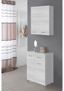 Base Multiuso a Terra 85 Cm Due Ante Un Cassetto Feridras "Stella" Grigio