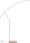 Piantana a LED 146x202 cm moderna in metallo Oro FOLAGA