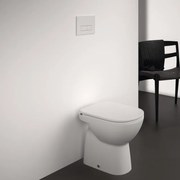 Vaso WC distanziato IDEAL STANDARD i.life a scarico parete, sedile escluso P 51.5 x L 36 x H 40 cm bianco