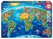 Puzzle Educa World Symbols 17129.0 2000 Pezzi