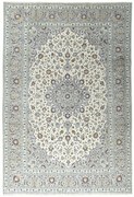 Kashan Tappeto 250 x 360 Beige (Iran) Annodato A Mano