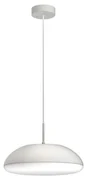 Lampadario Moderno Kazz bianco paralume bianco 4x E27 Ø38cm MANTRA