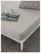 Lenzuolo con angoli aderenti Naturals ELBA Grigio chiaro 90 x 190/200 cm (Singolo)