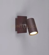 Marley spot cilindro metallo ruggine l. 15cm attacco gu10