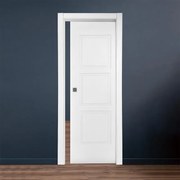 Porta scorrevole Cadrel bianco L 60 x H 210 cm reversibile