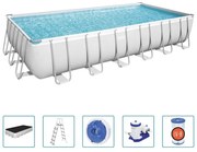 Power Steel Piscina Rettangolare 732x366x132 cm - Bestway
