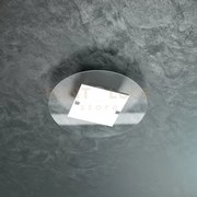 Round applique-plafoniera d.50 cm. 2 luci 1133-50