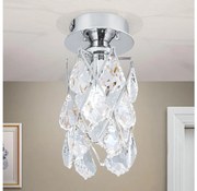 Orion - Plafoniera RITA 1xG9/40W/230V Ø 9 cm cromo lucido