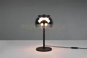 Lampada da tavolo madison led metallo nero 542010132