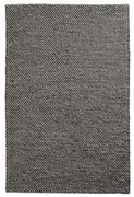 Woud - Tact Rug 90x140 Anthracite Grey Woud