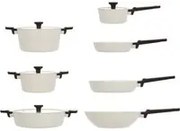 Batteria pentole 11 pezzi bianca Corredo