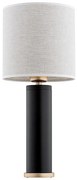 Argon 8316 - Lampada da tavolo RIVA 1xE27/15W/230V 48 cm nero
