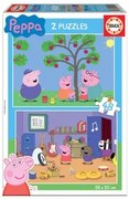 Puzzle per Bambini Educa Peppa Pig (2 x 48 pcs)