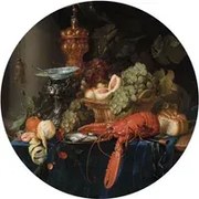 KEK Amsterdam Carta da parati panoramica Lobster Circle - S - 1.425m
