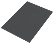 Piatto doccia SENSEA in composito minerale di resina gelificata Remix V3 grigio L 80 x L 120 x H 2.6 cm opaco