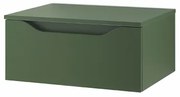 Cassetto bagno sospeso 60 cm GIGLIO Verde Opaco