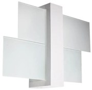 Sollux SL.0079 - Applique FENIKS 1 1xE27/60W/230V bianco