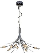 Lampadario a sospensione con filo CARMEN 10xG4/20W/230V