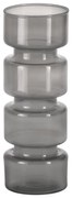 Eglo 421077 - Vaso di vetro DELNITE 26x90 cm grigio
