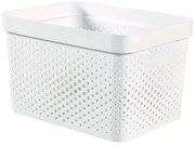 Cestino bianco Dots, 17 L Infinity - Curver