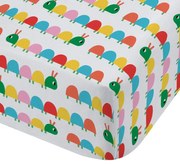 Lenzuolo con angoli per bambini per letto matrimoniale 135x190 cm Curious Caterpillar – Catherine Lansfield