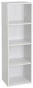 Libreria bianca 30x106x24 cm Cube – Casa Selección