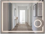Specchio LED 80x60cm HAVEN