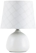 Rabalux 4379 - Lampada da tavolo ELLIE E14/40W bianco
