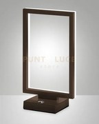 Bard lampada da tavolo corten a led 3000k - 15w - 1720 lm dimmerabi...
