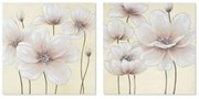 Quadro Home ESPRIT Shabby Chic 80 x 3 x 80 cm (2 Unità)