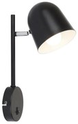 Rabalux 5242 - Lampada da muro EGON 1xE14/40W/230V nera